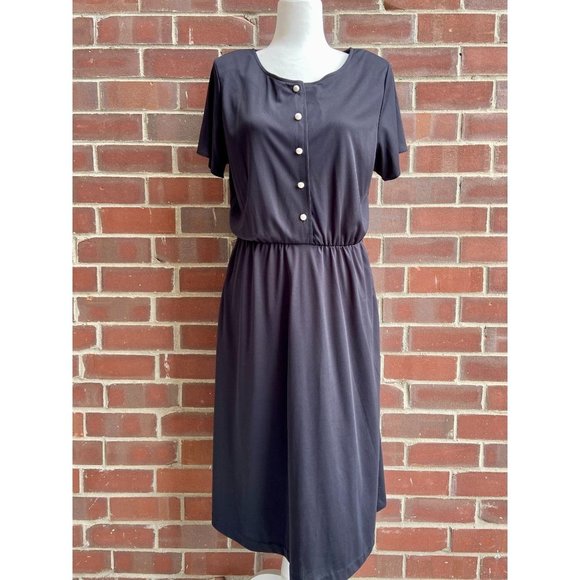 Blair Dresses & Skirts - Vintage Blair Black Midi Dress